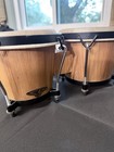 Lp Latin Percussion  Bongos Wood Percussion Drum Set