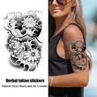 Large Temporary Fake Tattoo Full Sleeve Leg Arm Waterproof Stickers Men Wo Fast