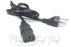 Lot Of 10x Power Cords 18awg Iec-c15 Notched For Cisco Switch Keyed Supply Cable