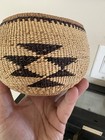 Antique Native American Twined Basketry Bowl Northern Calif   Hupa  Yurok  Karuk