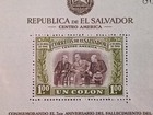 El Salvador Souvenir Sheet  1948  Sc 612  Mint  Hinged  Og