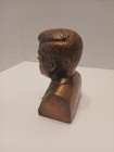 John F  Kennedy Jfk Piggy Bank Vintage Bust Banker No Bottom Or Key Banthrico
