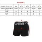 6 Pack Black Cotton Boxer Shorts Men Underwear  For Everyday Wear