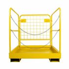 Heavy Duty Forklift Safety Cage Work Platform Basket 36 x36  1200lbs For Aerial