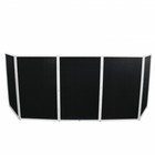 Pro X Xf-5x3048w 5 Panel-white Frame Dj Facade W-ss Quick Release 180   Hinges