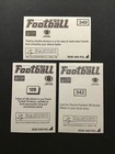  3  New England Patriots  Team Stickers - 1989 1990 Panini Nfl Sticker D25