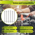 6pcs 1 4  Tungsten Carbide Burr Rotary Drill Bits Tools Cutter Files Set Shank