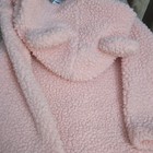 Old Navy Girls Pink Hooded Fleece Zip Basic Jacket  Polyester Shell 18-24m