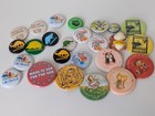 Mixed Lot Of 25 Vintage Pinback Buttons Pins  Nature Lover  Hallmark  And More