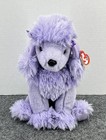 Ty Buddy Demure Purple Poodle Plush 11  Stuffed Animal Buddies