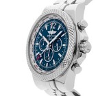 Breitling Bentley Steel Auto Chronograph 49mm Mens Watch Blue Dial A4736212 c768
