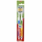 Pack Of  2  New Colgate Classic Clean Full Head Toothbrush  Soft  2 Count