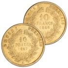 France Gold 10 Francs  0933 Oz - Napoleon Iii -  Avg Circ - Random Date