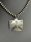 Sunshine Reeves Vintage Sterling Silver Thunderbird Pendant