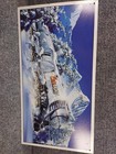 Older 2006 Coors Light Beer Train  Silver Bullet 16 X 8  Metal Sign Breweriana 