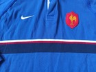 Nike France Rugby Jersey 1999 2000 Vintage Jersey 90s Ls Blue Ffr France Xl
