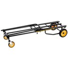 Rock N Roller Multi-cart 8-in-1 Transporter Cart Blk Frame yellow Wheels Mid Ln