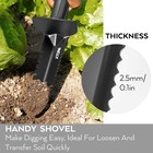 Metal Detector Shovel  Heavy Duty Double Serrated Edge Digger  Detecting Digg   