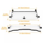For Honda Pioneer 1000  1000-5 Utv Flip Windshield 2016-24 W gas Spring
