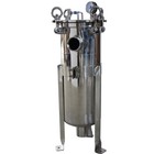 Industrial Bag Filter Stainless Steel 2  Npt In out Liquid Filter With Mesh bag