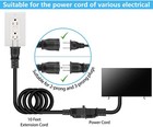 27ft 3-core Outdoor Black Extension Cord Sjtw 16awg 15a 3 Prong 960w Waterproof