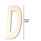 Unfinished Wood Letters 14 Inch Blank Wooden Letters Wood Letter For Decorati   