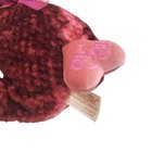 Dan Dee Collector s Choice Pink   Red Hound Dog Plush Stuffed Animal Hearts Vday