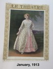Lot Of 2 Vintage 1913 Le Theatre Magazine Covers Only   Vintage  Ads