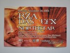 2003 Rza Wu Tang Clan Toronto Performance Concert Flyer Das Efx Hip Hop Rap