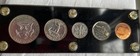 1964 Us Mint Proof Set 5 Coin Set     Black Capital Display Case 90  Silver