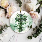 Saint Patrick   s Day Ornament   Irish Celtic Cross Christmas Ornament  Iris