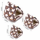 Pet Hamster Bird Ferret Rat Squirrel Hammock Hanging Cage Nest Bed House Warm