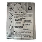 Vintage 1996 Phat Groove Care-a-lot Rave Flyer Poster Care Bears La Memorabilia