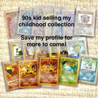 Uncirculated Very Cool Holo Wotc Old Vintage Pokemon Vaporeon Jungle  listing 2 