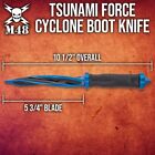 M48 Tsunami Force Cyclone Boot Knife   Vortec Belt Sheath   10 1 2  Overall