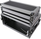 Prox X-4ue 4 Space Ata Rack Road Case 14  Deep Dj Effects Case By Prox