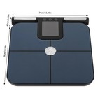8 Electrode Smart Scales For Body Weight Large Display Bmi Digital Weight Scale