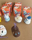 Japanese Ceramic Bells - Zodiac Animals - Lot Of 6 - Wow Lqqk   Vintage Estate  