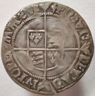 England Elizabeth I 1559-60 First Issue Four Pence Groat Hammered Silver Coin 1p