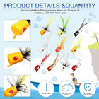Fly Fishing Flies Fly Poppers Panfish Poppers Dry Flies Fishing Popper Lures For