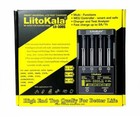 Smart Battery Charger Nimh Lii-500s Lcd Touch Screen Aa Aaa Lithium Capacity Eu