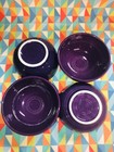 New Mulberry Purple 4 Fiesta Small Bistro Bowls  Fiestaware 22 Oz Free Shipping 