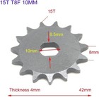 9t 10t 11t 12t 13t 14t 15t T8f Chain Sprocket  9 10 11 12 13 14 15 Tooth Chai