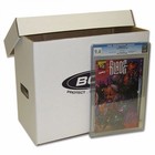 One Bcw Corrugated Cardboard Graded Comic Book Storage Boxes Box Holds Cgc Slabs