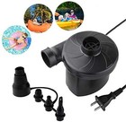 Electric Air Pump - Air Mattress Pump For Inflatable Couch  Bed  Blow Up Black