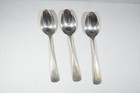 3 Antique Sterling Silver Teaspoons Birmingham Monogram 6 