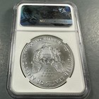 2017 Silver Eagle Ngc Ms70  90122 