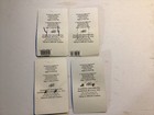 Vintage 1995 Dc Comics Batman  Earrings New Original  all 4 Sets 