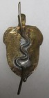 Civil War 14th Corps Badge  Cast Brass With Wires