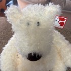 Gund Cream Polar Teddy Bear Fuzzy Soft Plush Schlepp Stuffed Animal Polar Bear